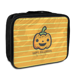 Halloween Pumpkin Insulated Lunch Bag (Personalized)
