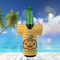 Halloween Pumpkin Jersey Bottle Cooler - LIFESTYLE