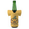 Halloween Pumpkin Jersey Bottle Cooler - Set of 4 - FRONT (on bottle)