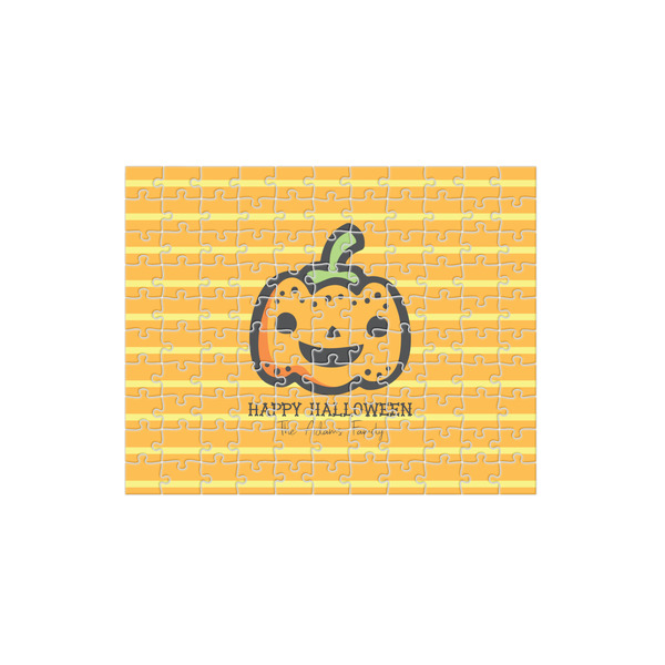 Custom Halloween Pumpkin 110 pc Jigsaw Puzzle (Personalized)