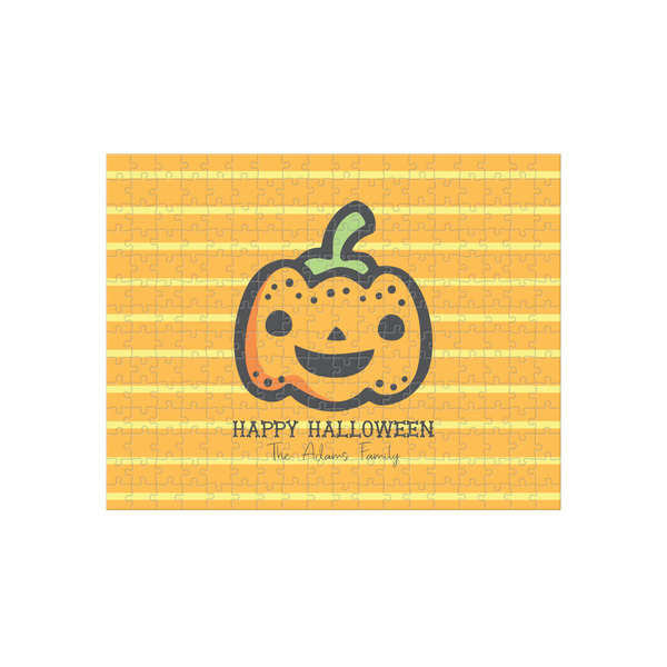 Custom Halloween Pumpkin 252 pc Jigsaw Puzzle (Personalized)