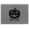 Halloween Pumpkin Medium Gift Box with Engraved Leather Lid - Approval