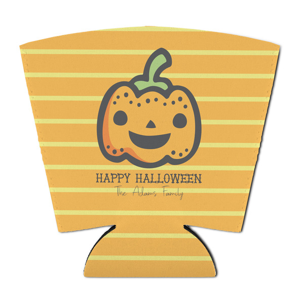 Custom Halloween Pumpkin Party Cup Sleeve - with Bottom (Personalized)