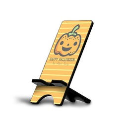 Halloween Pumpkin Cell Phone Stand (Large) (Personalized)