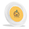 Halloween Pumpkin Plastic Party Dinner Plates - Main/Front