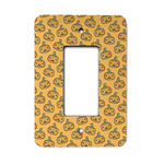 Halloween Pumpkin Rocker Style Light Switch Cover - Single Switch