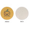 Halloween Pumpkin Round Linen Placemats - APPROVAL (single sided)