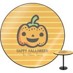 Halloween Pumpkin Round Table - 24" (Personalized)