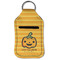 Halloween Pumpkin Sanitizer Holder Keychain - Small (Front Flat)