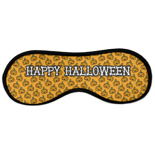 Custom Halloween Pumpkin Sleeping Eye Masks - Large (Personalized)