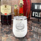 Halloween Pumpkin Stainless Wine Tumblers - White - Double Sided - In Context