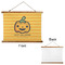 Halloween Pumpkin Wall Hanging Tapestry - Landscape - APPROVAL