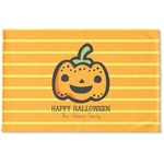 Halloween Pumpkin Woven Mat (Personalized)