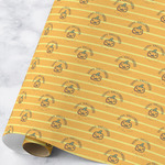 Halloween Pumpkin Wrapping Paper Roll - Large - Matte (Personalized)