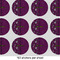 Witches On Halloween 1" Multipurpose Round Labels - Sheet