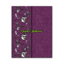 Witches On Halloween Wood Print - 11x14 (Personalized)