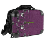 Witches On Halloween Hard Shell Briefcase - 15" (Personalized)