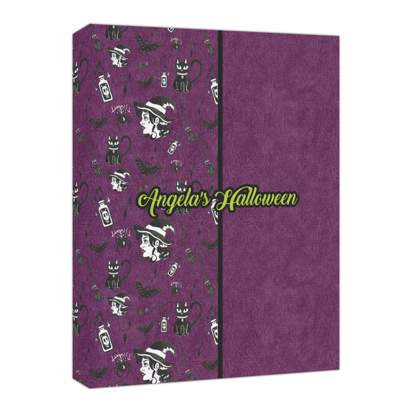 Custom Witches On Halloween Canvas Print - 16x20 (Personalized)