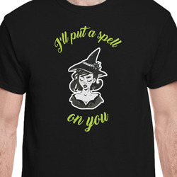 Witches On Halloween T-Shirt - Black (Personalized)