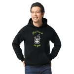 Witches On Halloween Hoodie - Black - 3XL (Personalized)