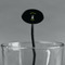 Witches On Halloween Black Plastic 7" Stir Stick - Oval - Main