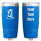 Witches On Halloween Blue Polar Camel Tumbler - 20oz - Double Sided - Approval