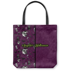 Witches On Halloween Canvas Tote Bag - Medium - 16"x16" (Personalized)