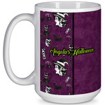 Witches On Halloween 15 Oz Coffee Mug - White (Personalized)