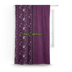 Witches On Halloween Curtain (Personalized)