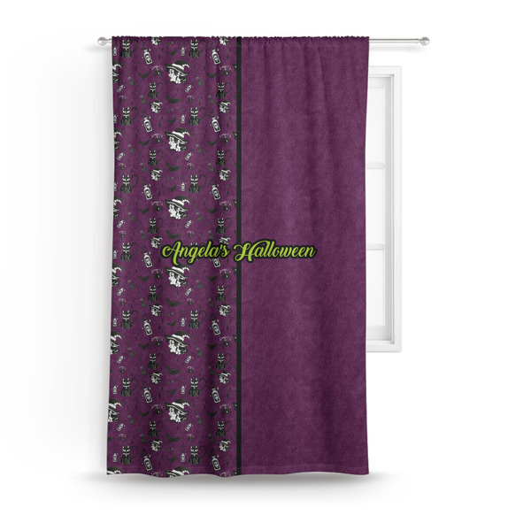 Custom Witches On Halloween Curtain Panel - Custom Size (Personalized)