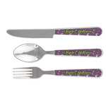 Witches On Halloween Cutlery Set (Personalized)