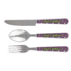 Witches On Halloween Cutlery Set (Personalized)