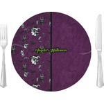 Witches On Halloween 10" Glass Lunch / Dinner Plates - Single or Set (Personalized)