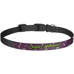 Witches On Halloween Dog Collar - Large (Personalized)