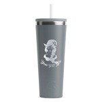 Witches On Halloween RTIC Everyday Tumbler with Straw - 28oz - Grey - Single-Sided (Personalized)