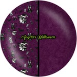 Witches On Halloween Melamine Plate (Personalized)