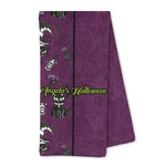 Witches On Halloween Kitchen Towel - Microfiber (Personalized)