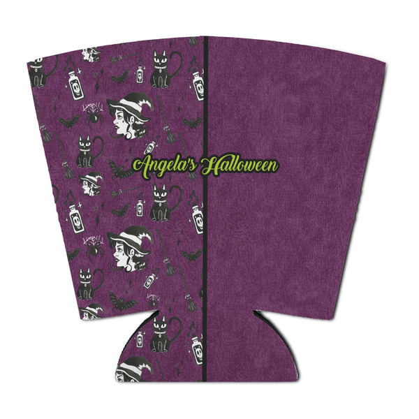 Custom Witches On Halloween Party Cup Sleeve - with Bottom (Personalized)