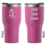 Witches On Halloween RTIC Tumbler - Magenta - Laser Engraved - Double-Sided (Personalized)