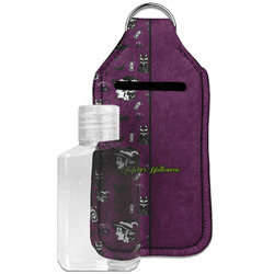 Witches On Halloween Hand Sanitizer & Keychain Holder - Large (Personalized)