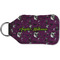 Witches On Halloween Sanitizer Holder Keychain - Small (Back)