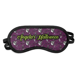 Witches On Halloween Sleeping Eye Mask (Personalized)