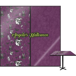 Witches On Halloween Square Table Top - 24" (Personalized)