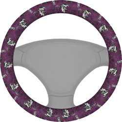 Witches On Halloween Steering Wheel Cover