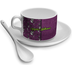 Witches On Halloween Tea Cup (Personalized)