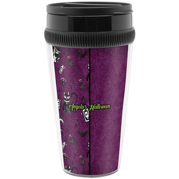 Custom Witches On Halloween Acrylic Travel Mug without Handle (Personalized)