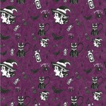 Witches On Halloween Wallpaper & Surface Covering (Peel & Stick 24"x 24" Sample)