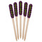 Witches On Halloween Wooden Food Pick - Paddle - Fan View