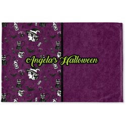 Witches On Halloween Woven Mat (Personalized)