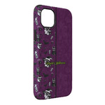 Witches On Halloween iPhone Case - Rubber Lined - iPhone 14 Pro Max (Personalized)